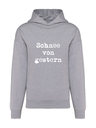 K4018 Hoodie oxford grey oversize unisex + Motiv