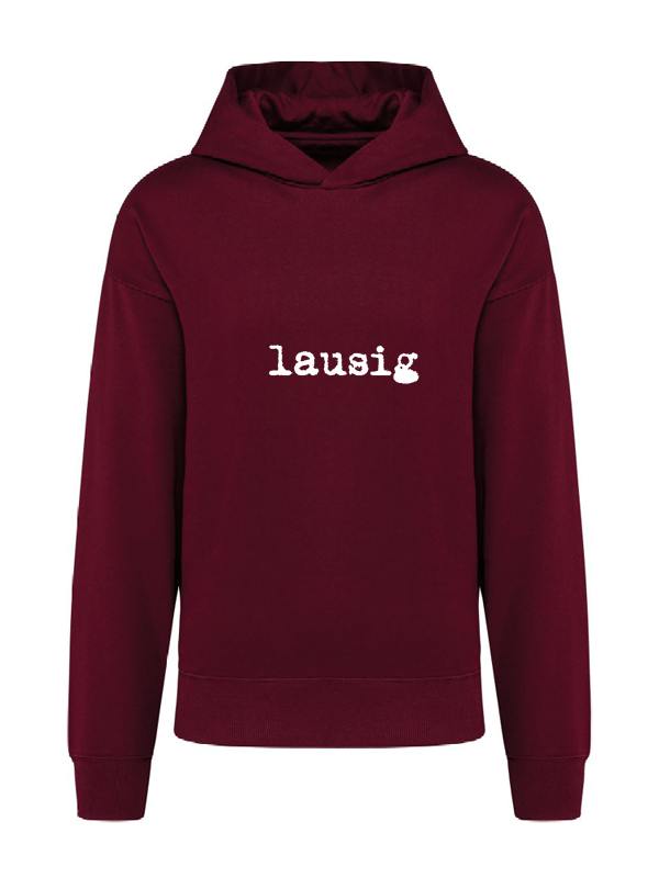 K4018 Hoodie wine oversize unisex + Motiv