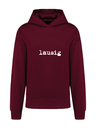 K4018 Hoodie wine oversize unisex + Motiv