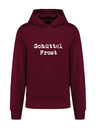 K4018 Hoodie wine oversize unisex + Motiv