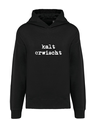 K4018 Hoodie black oversize unisex + Motiv