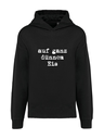 K4018 Hoodie black oversize unisex + Motiv