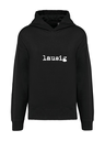 K4018 Hoodie black oversize unisex + Motiv
