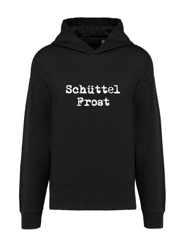 K4018 Hoodie black oversize unisex + Motiv