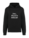 K4018 Hoodie black oversize unisex + Motiv