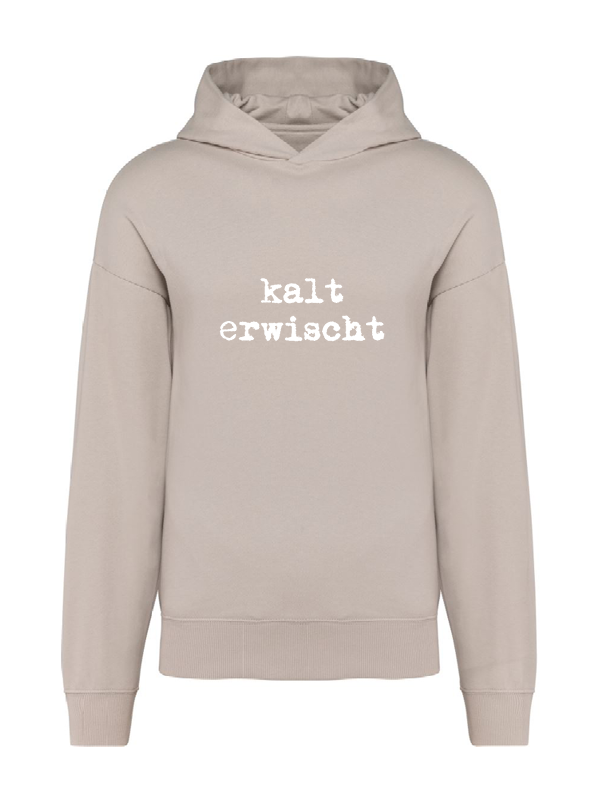 K4018 Hoodie clay oversize unisex + Motiv
