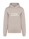 K4018 Hoodie clay oversize unisex + Motiv