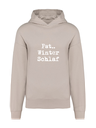 K4018 Hoodie clay oversize unisex + Motiv