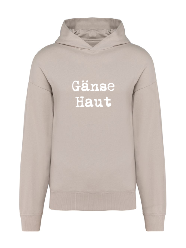 K4018 Hoodie clay oversize unisex + Motiv
