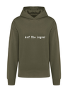 K4018 Hoodie khaki oversize unisex + Motiv