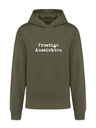 K4018 Hoodie khaki oversize unisex + Motiv