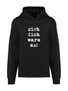 K4018 Hoodie black oversize unisex + Motiv