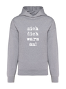 K4018 Hoodie oxford grey oversize unisex + Motiv